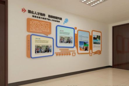 留坝如何才能设计出符合企业自身特征的文化墙？
