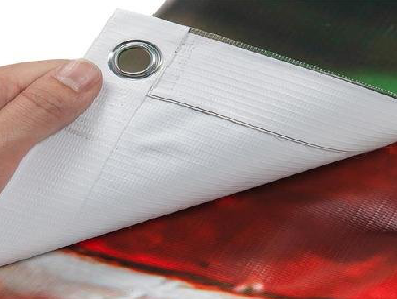 留坝喷绘和刀刮布的工艺区别。