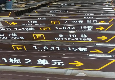 留坝广告标识中，常见的几种安装方式。