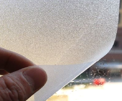 留坝玻璃门外面粘广告用什么材料好？